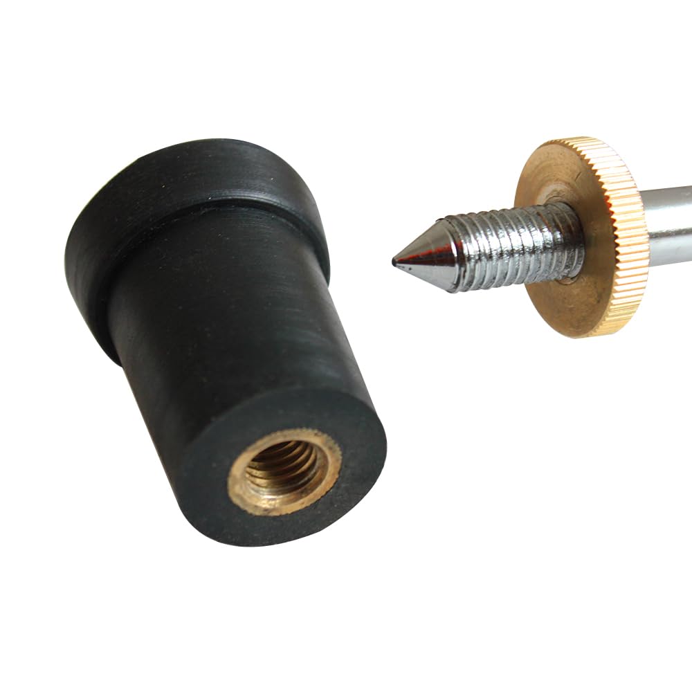 Threaded Rubber Endpin Tip for Double Bass