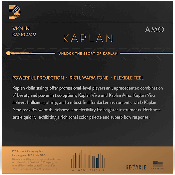 Kaplan Amo Violin Strings