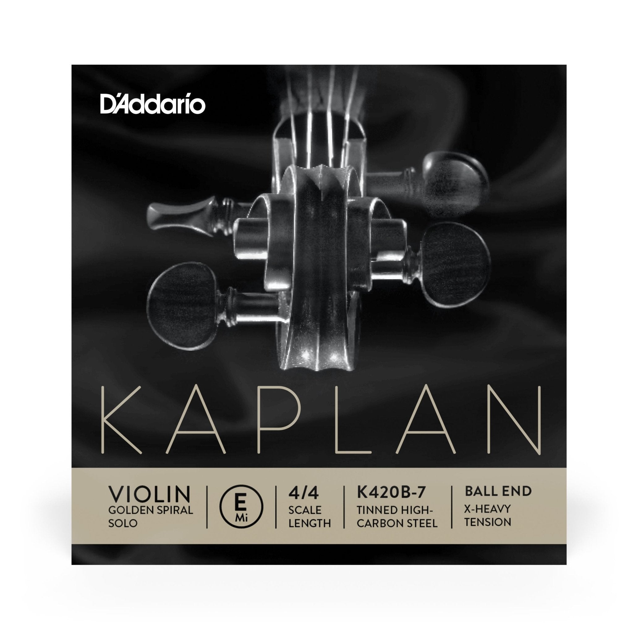 D'Addario Kaplan Ball End Violin Single E String - Atelier Fine Strings