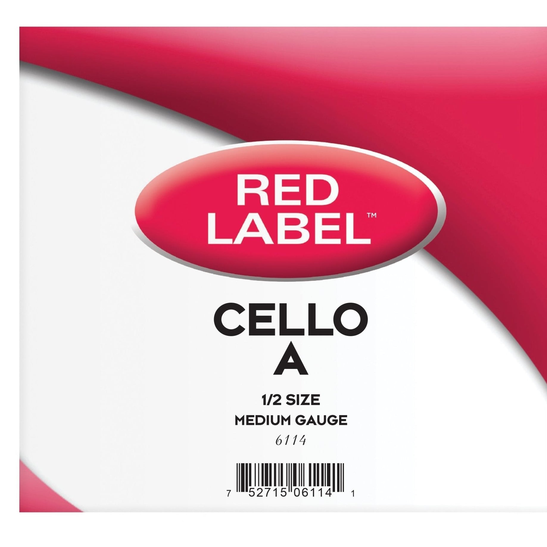 D'Addario Red Label Cello A Single String - Atelier Fine Strings