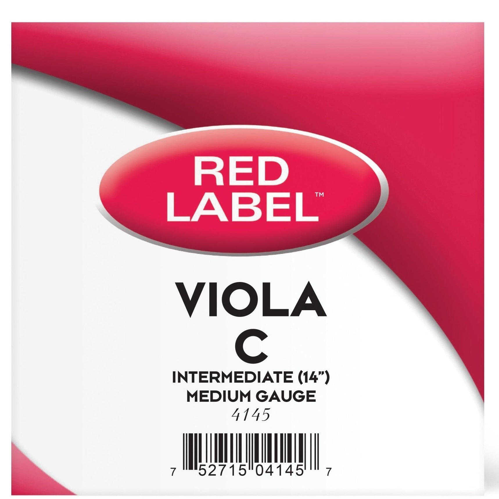 D'Addario Red Label Viola C Single String - Atelier Fine Strings