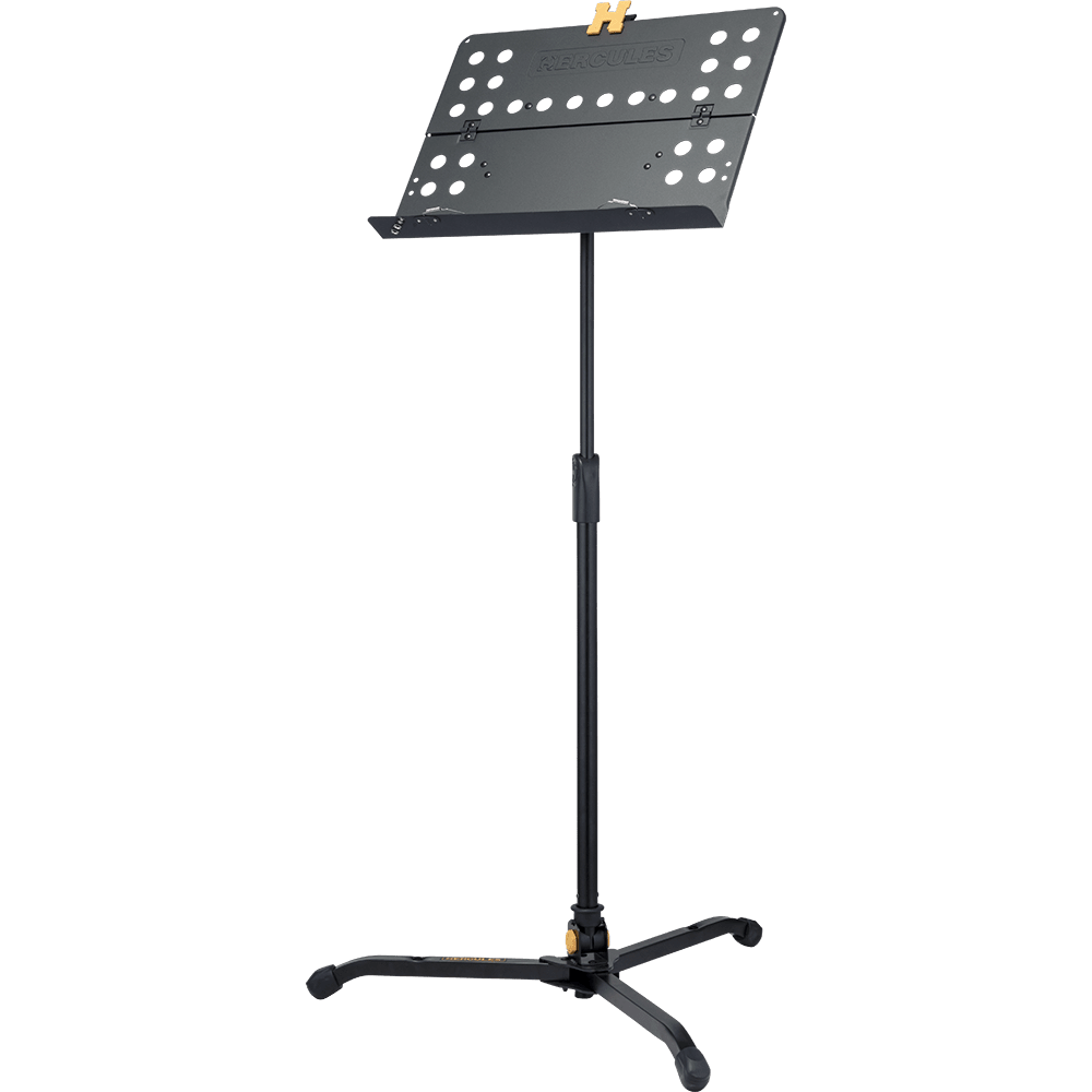 Hercules BS311B - EZ Clutch Tripod Orchestra Stand with Perforated Foldable Desk - Atelier Fine Strings