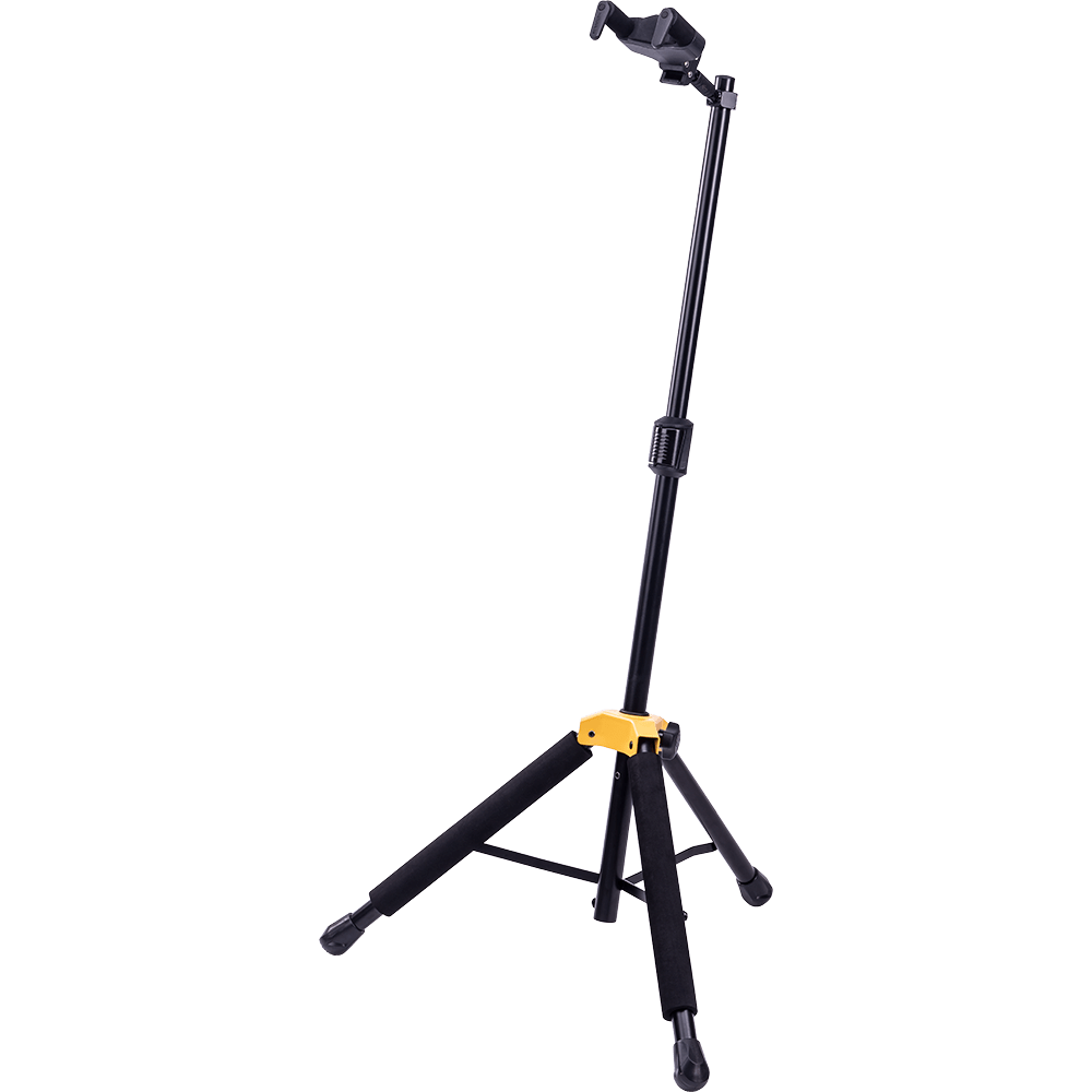 Hercules GS415BPLUS - PLUS Series Universal AutoGrip Guitar Stand with Foldable Yoke - AAA Band Instrument Rentals