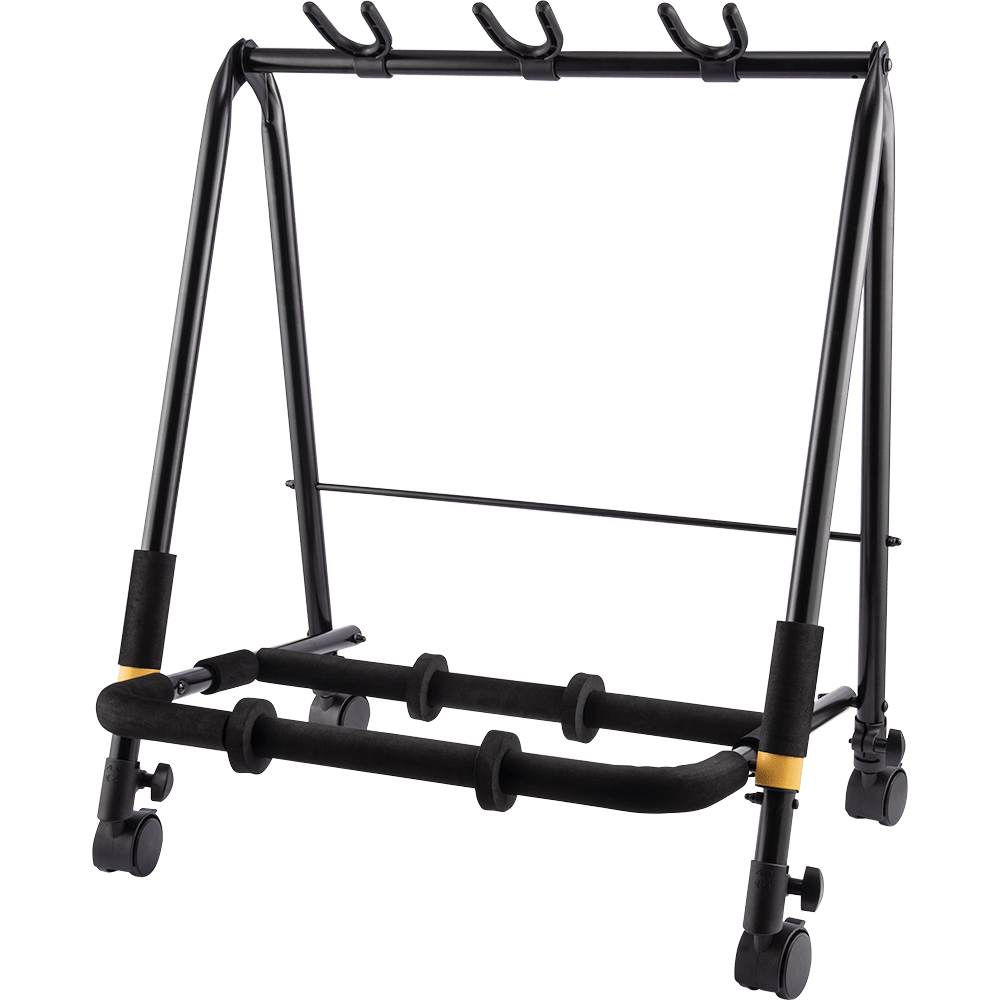 Hercules GS523BPLUS - 3-PC GUITAR DISPLAY RACK WITH CASTERS - AAA Band Instrument Rentals