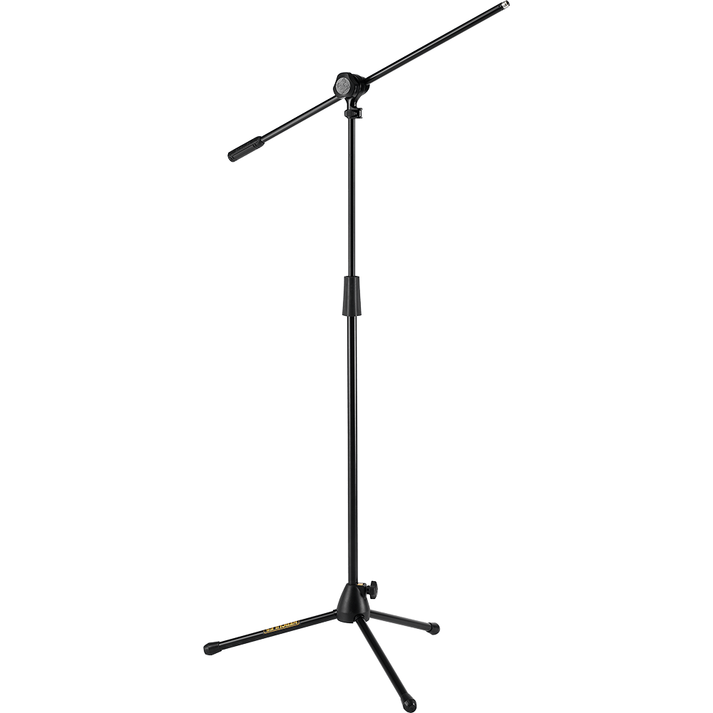 Hercules MS432B - Stage Series Quick Turn Tripod Microphone Stand with 2-in-1 Boom - AAA Band Instrument Rentals