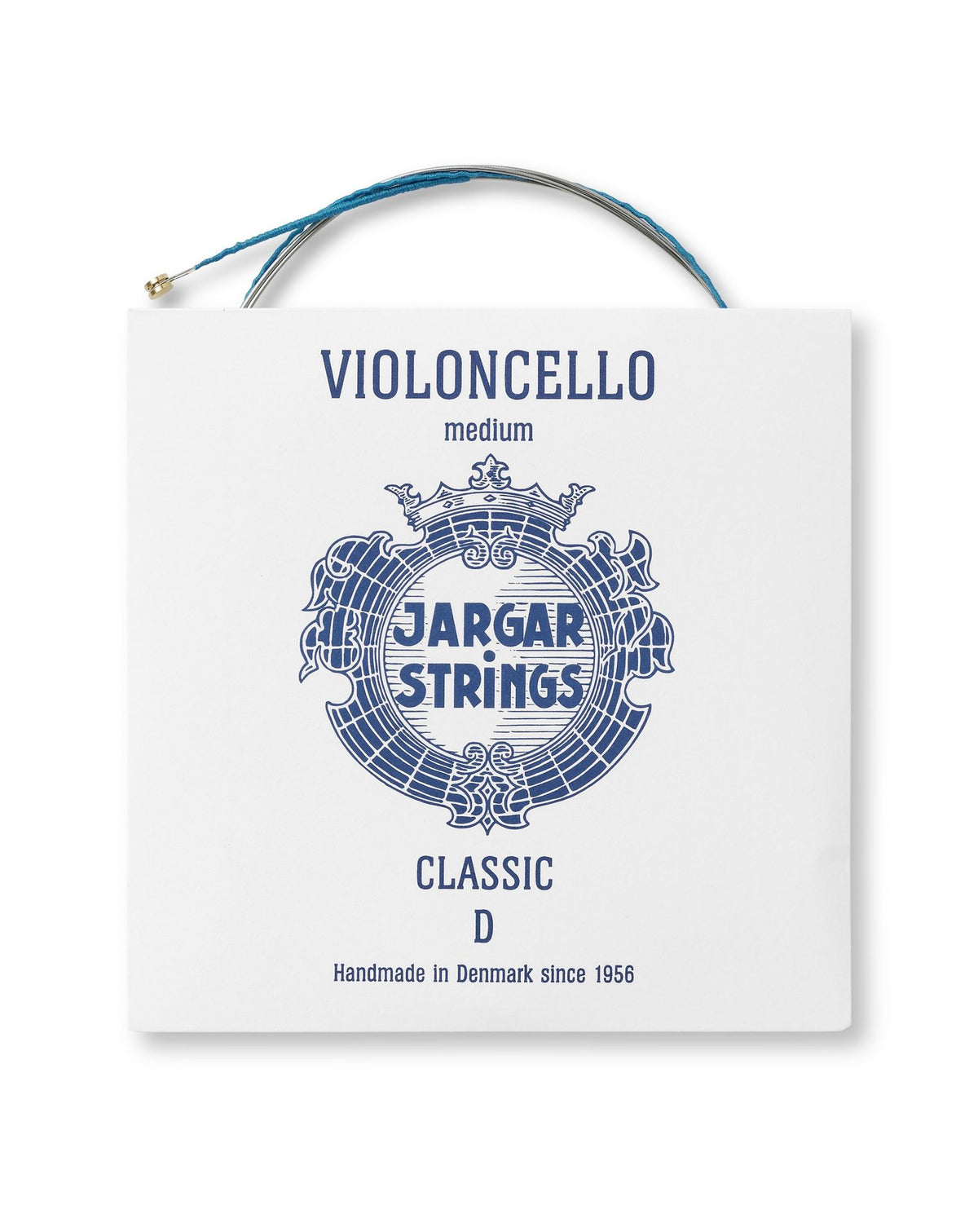 Jargar Classic Cello D String – Chrome Steel Medium (4/4)