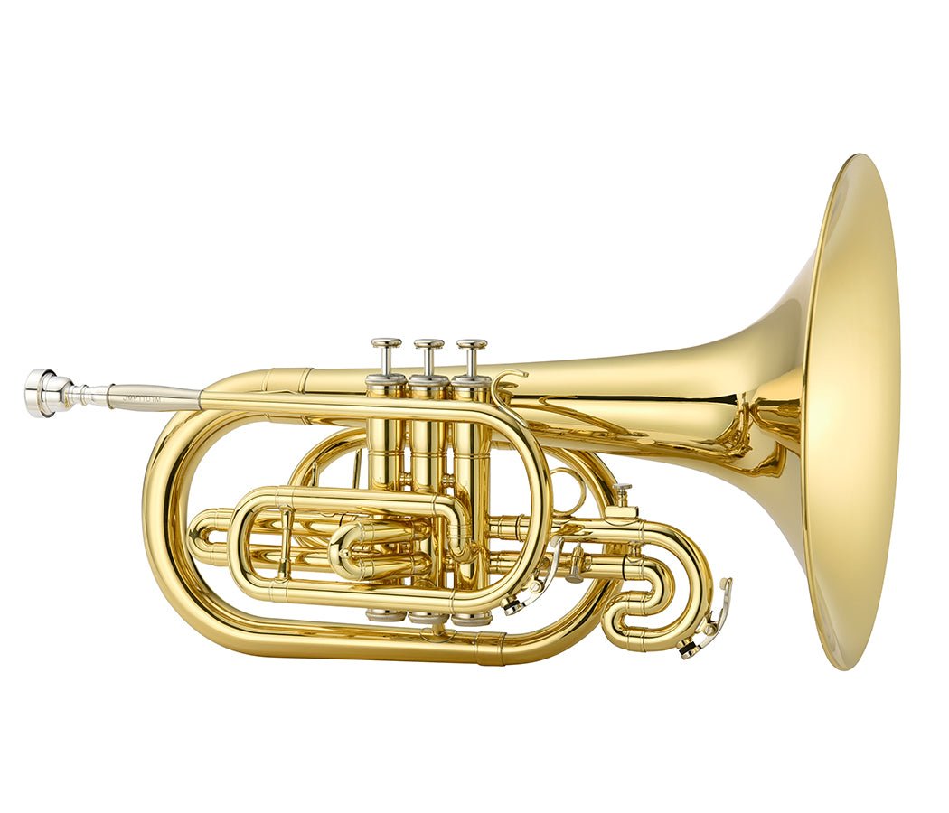 Jupiter JMP1101M F Marching Mellophone – Lacquered | Step-Up - AAA Band Instrument Rentals