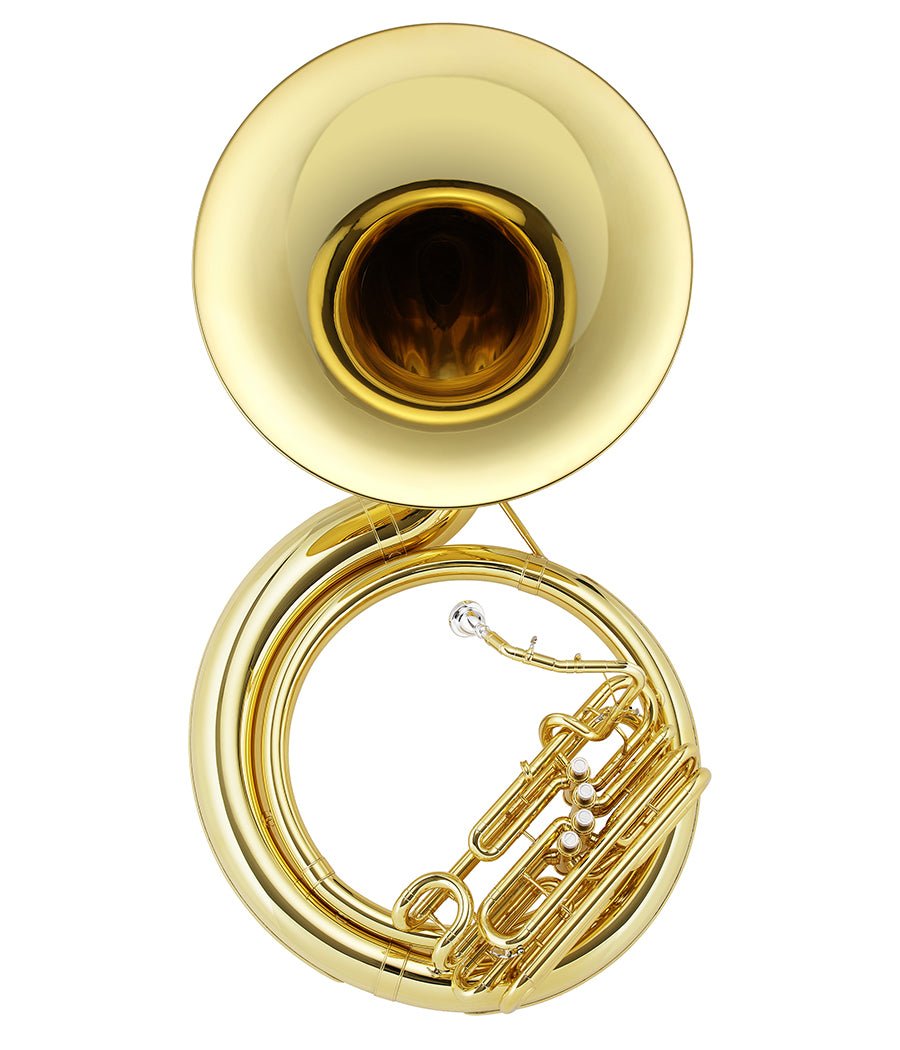 Jupiter JSP1110 BBb Sousaphone – Brass Body | Quad Valve - AAA Band Instrument Rentals
