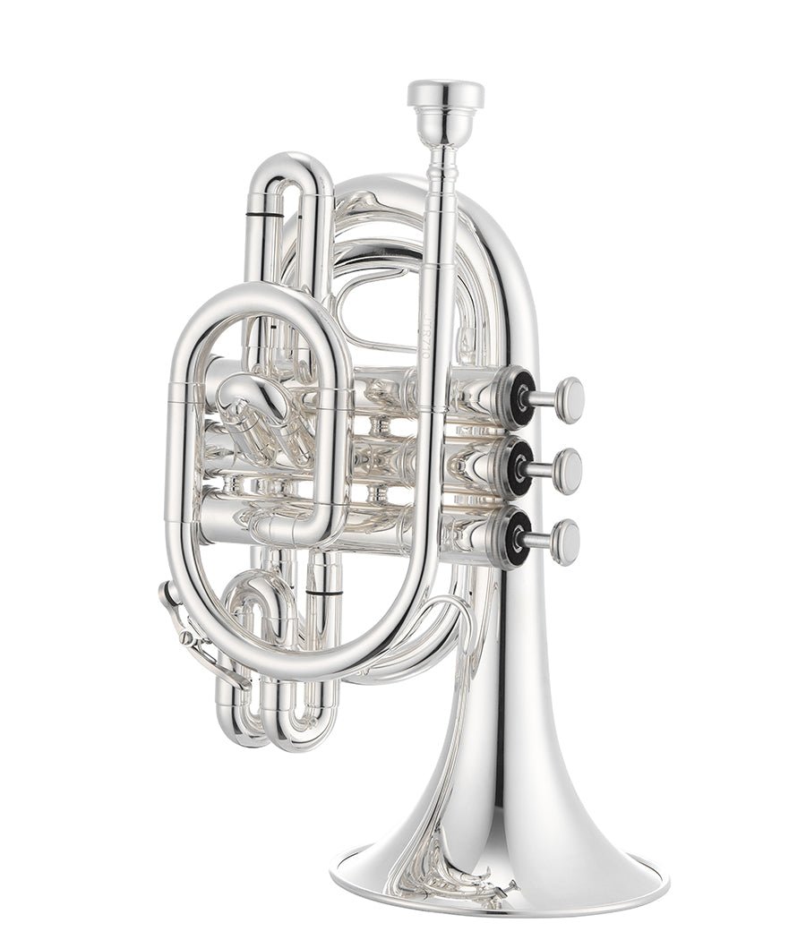 Jupiter JTR710SQ Bb Trumpet – Silver-Plated - AAA Band Instrument Rentals