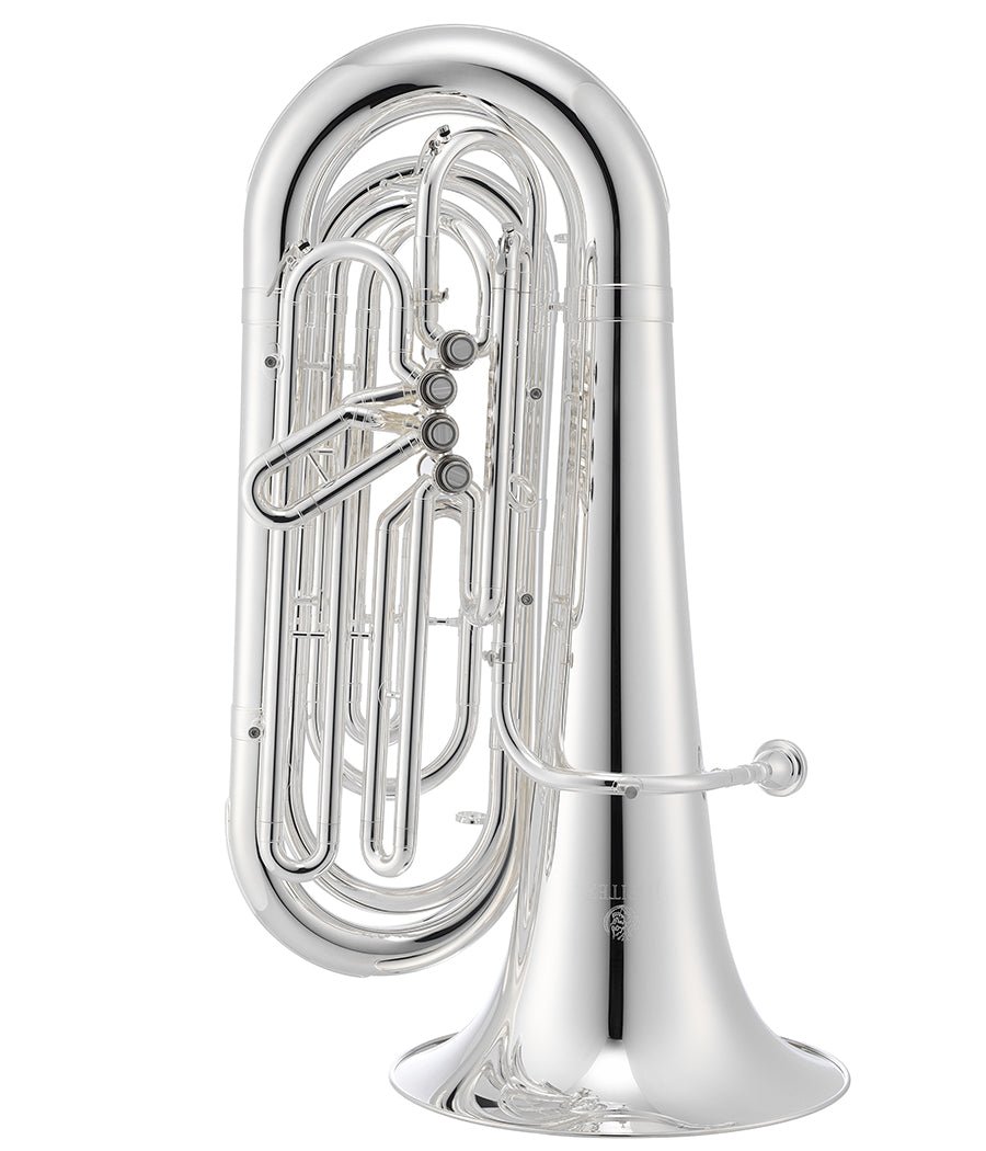 Jupiter JTU1010S BBb Tuba – 3/4 Compact – Silver-Plated - AAA Band Instrument Rentals
