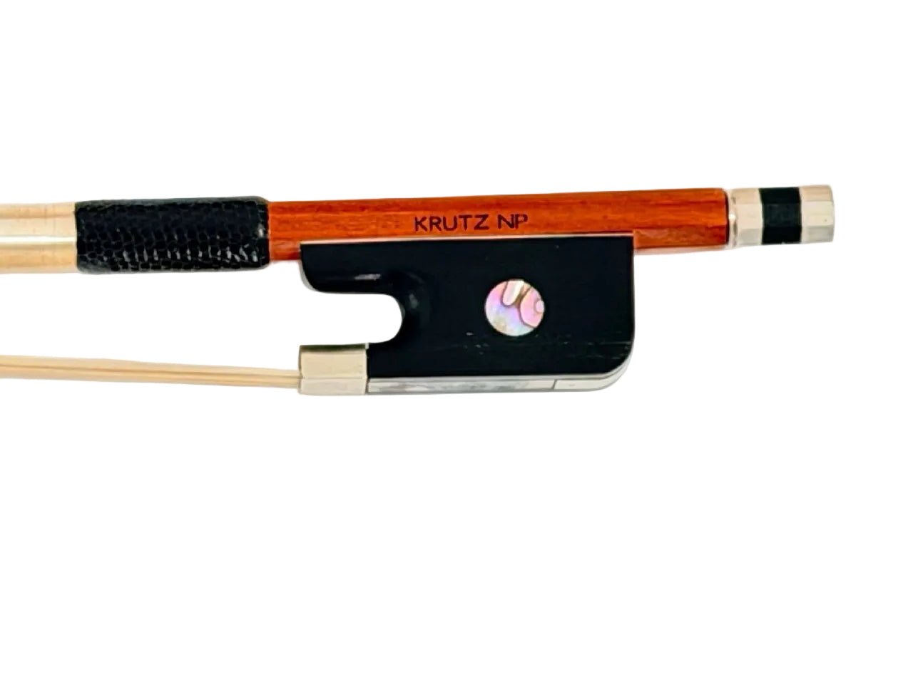 Krutz NP Cello Bow Frog Closeup