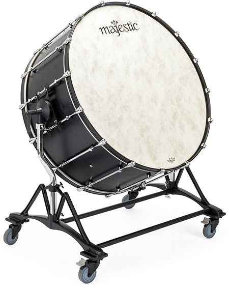 Majestic MCB3618 36×18" Concert Bass Drum with Tilting Stand - AAA Band Instrument Rentals
