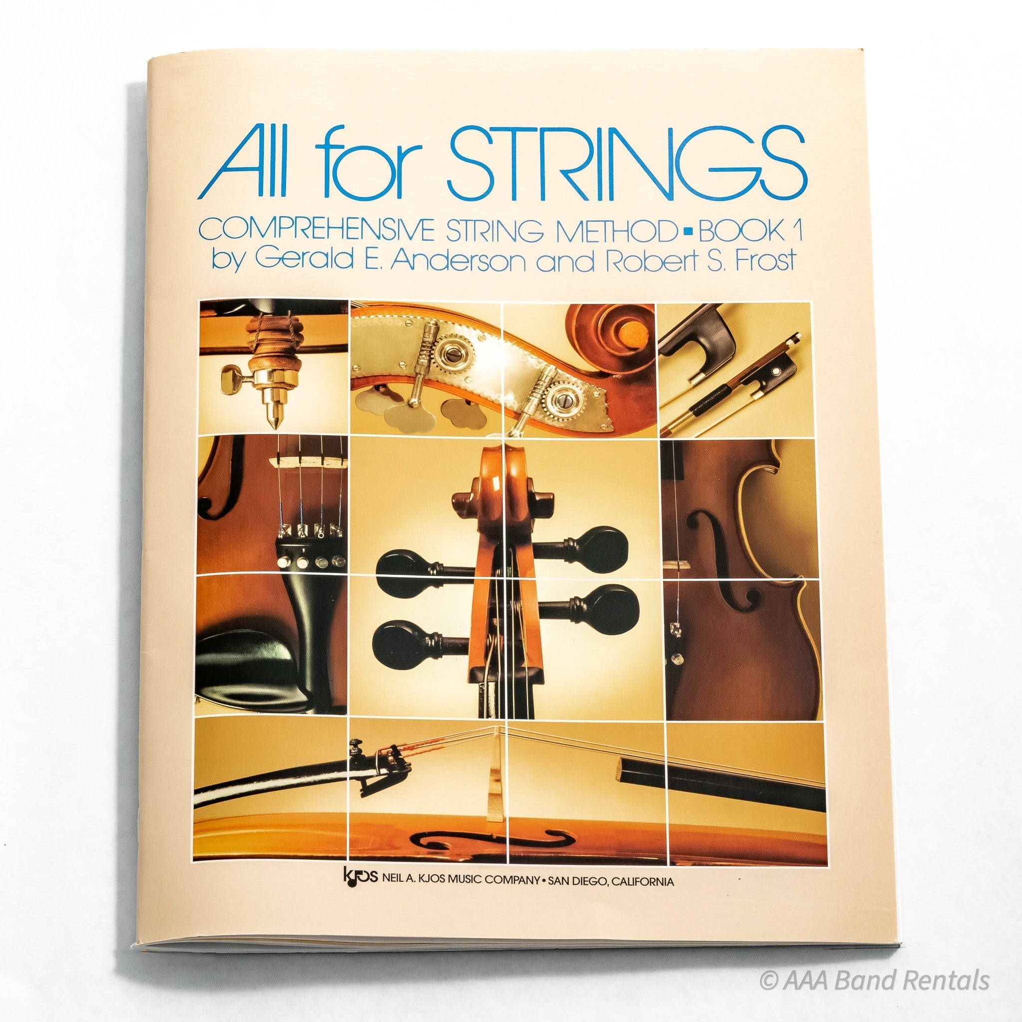 Music Book: “All for Strings” - Atelier Fine Strings