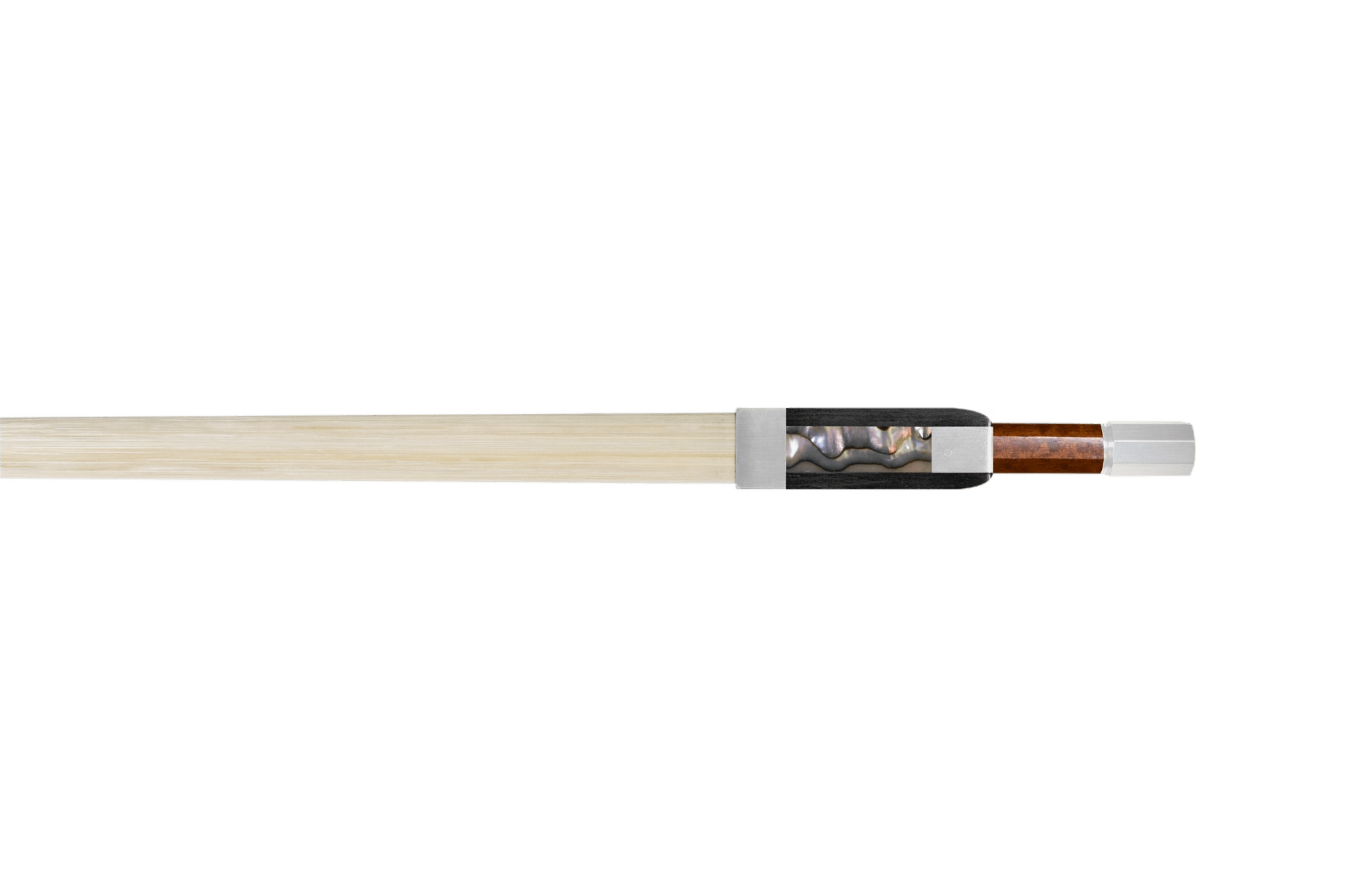 Pernambuco Cello Bow, Silver Mount