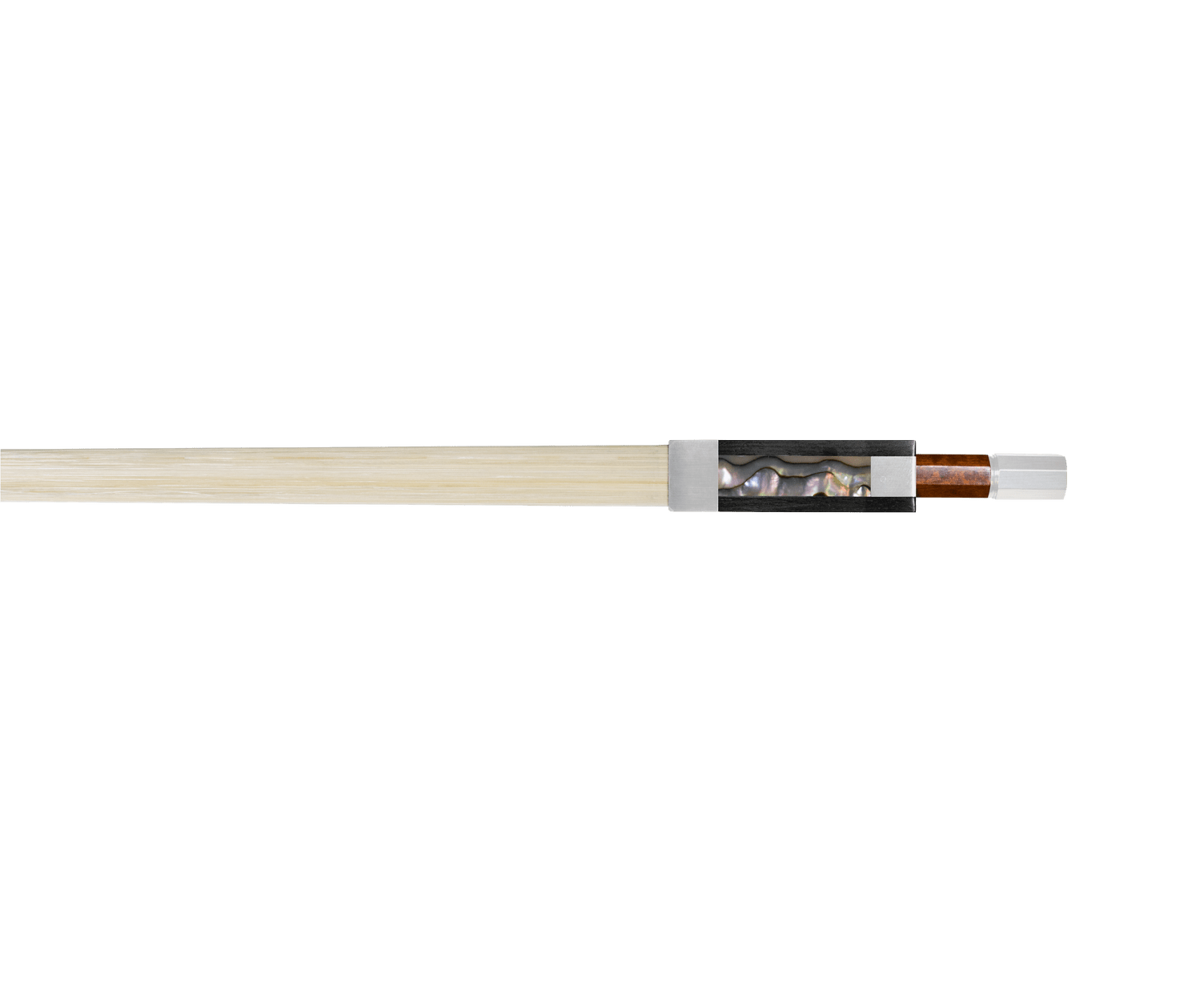 Pernambuco Violin Bow, Silver Mounted