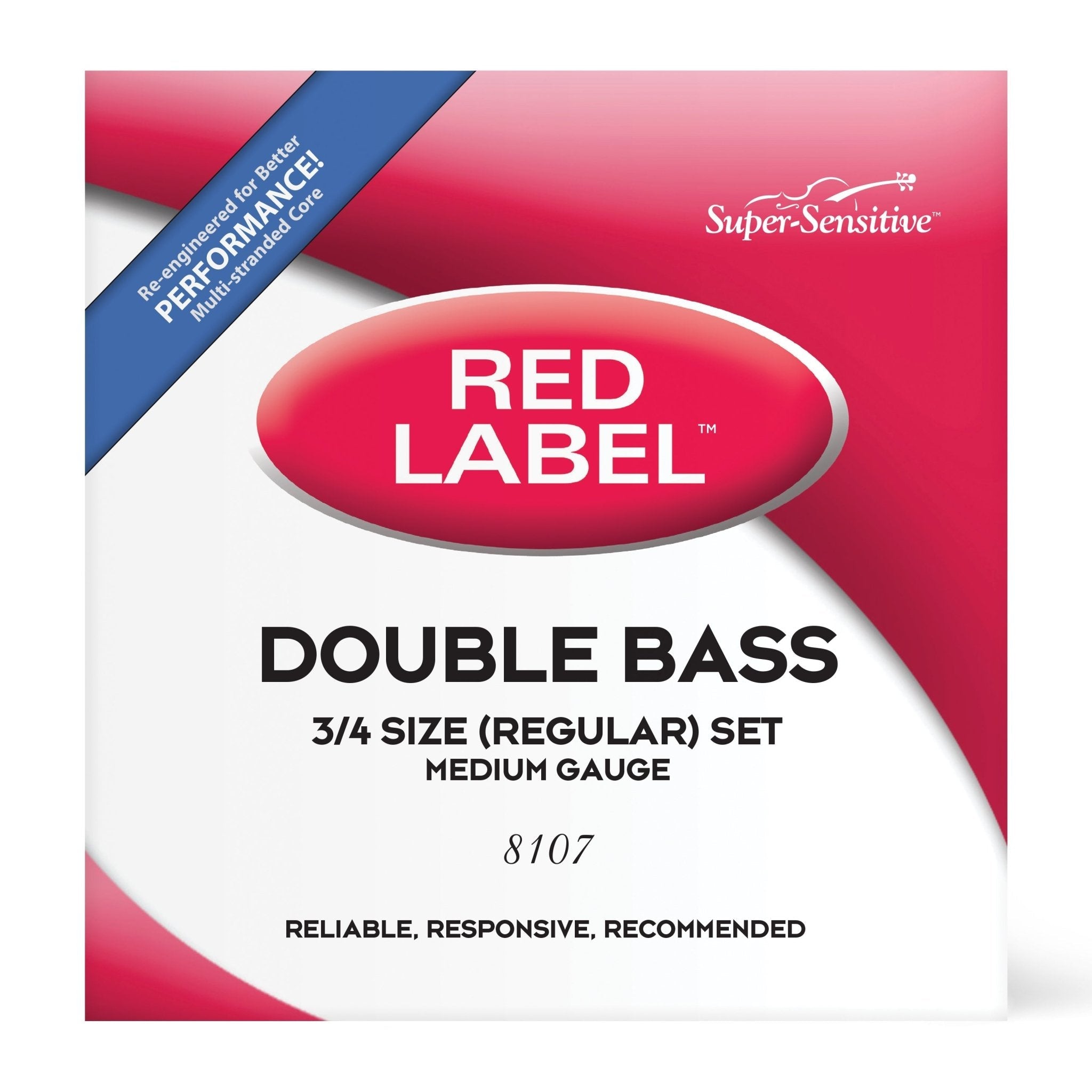 Red Label Bass Set - Atelier Fine Strings