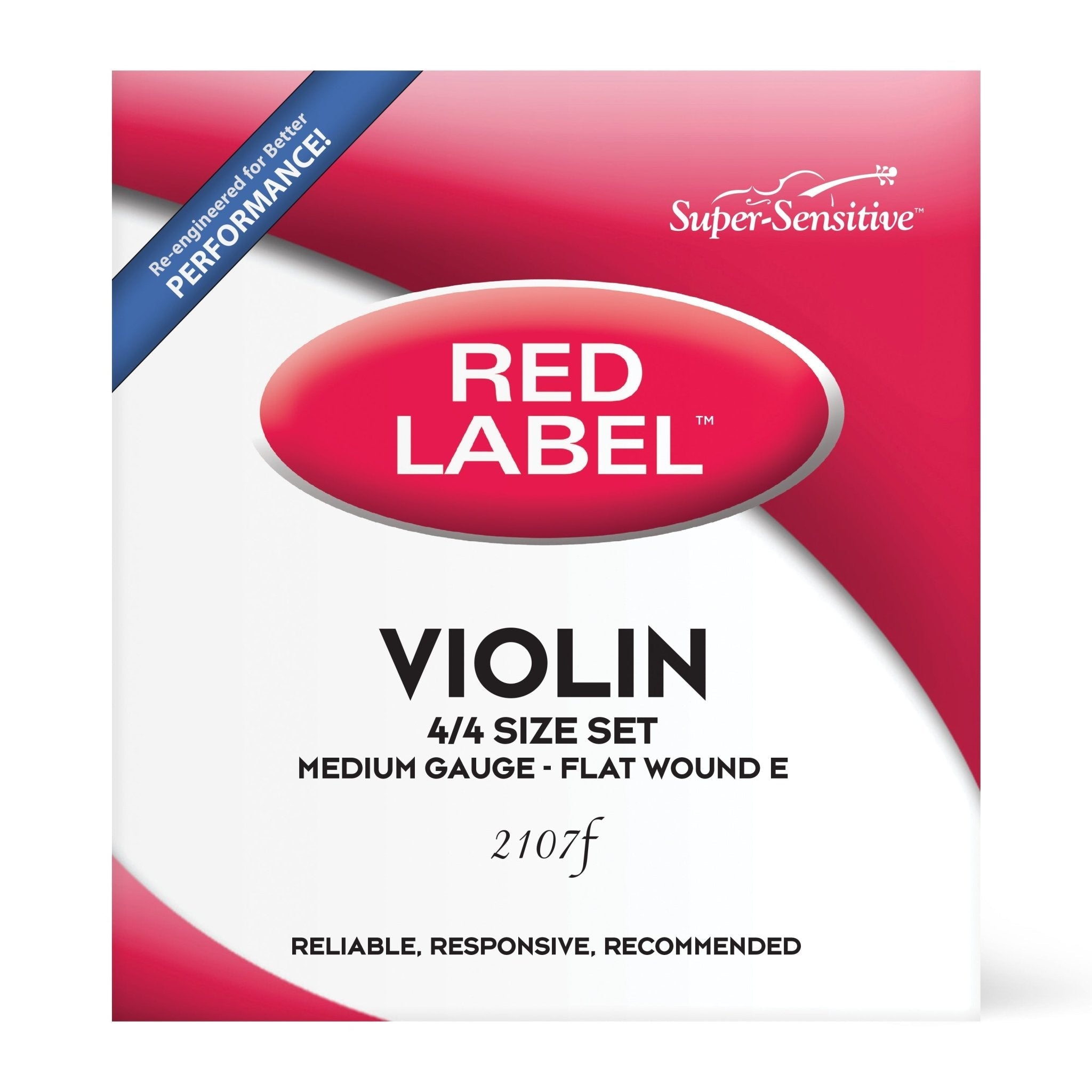Red Label Violin 4/4 FW Set Medium - Atelier Fine Strings