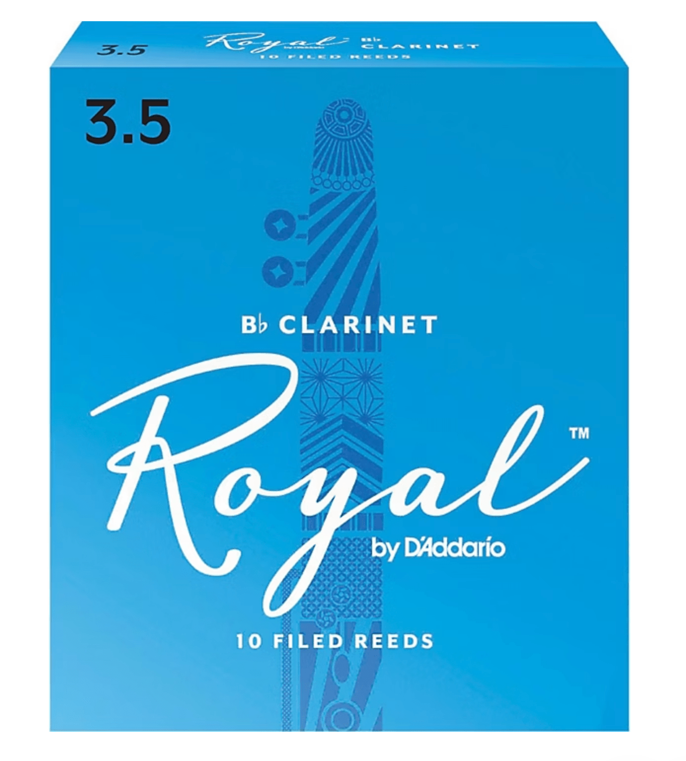 Rico Royal Clarinet Reeds (Box of 10) - AAA Band Instrument Rentals
