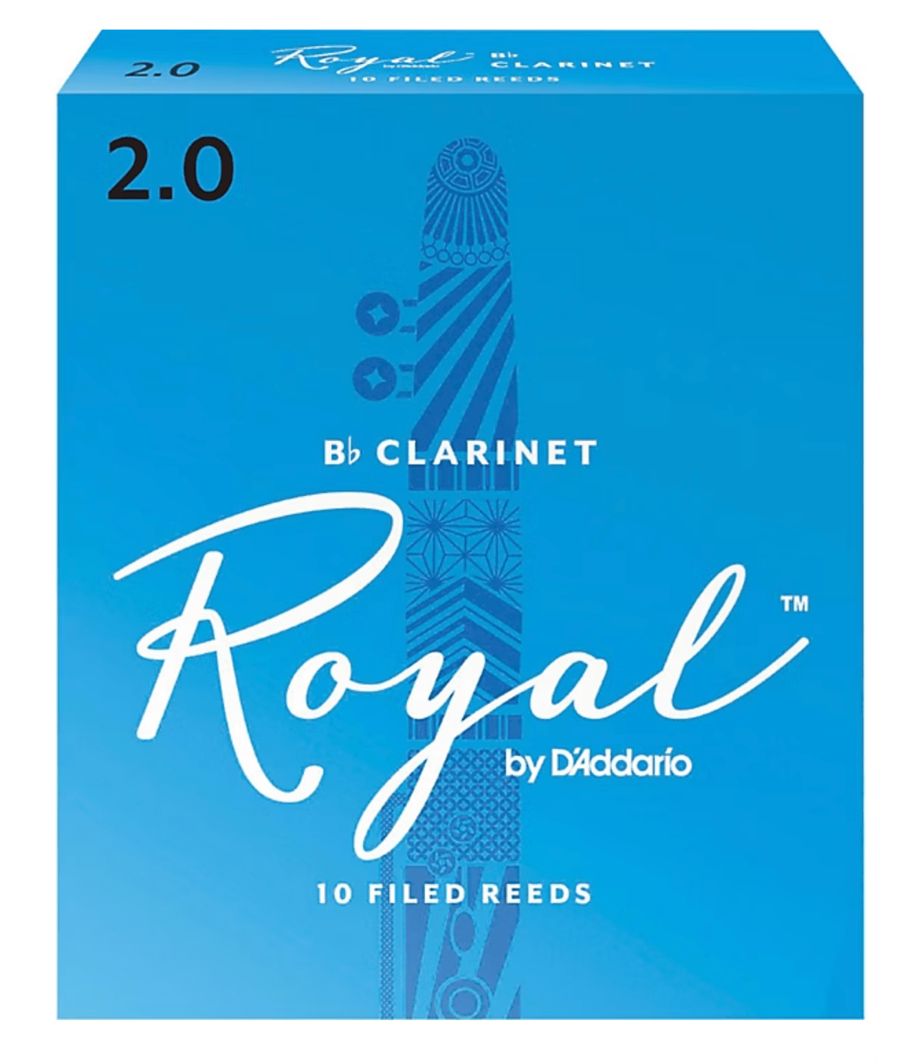 Rico Royal Clarinet Reeds (Box of 10) - AAA Band Instrument Rentals