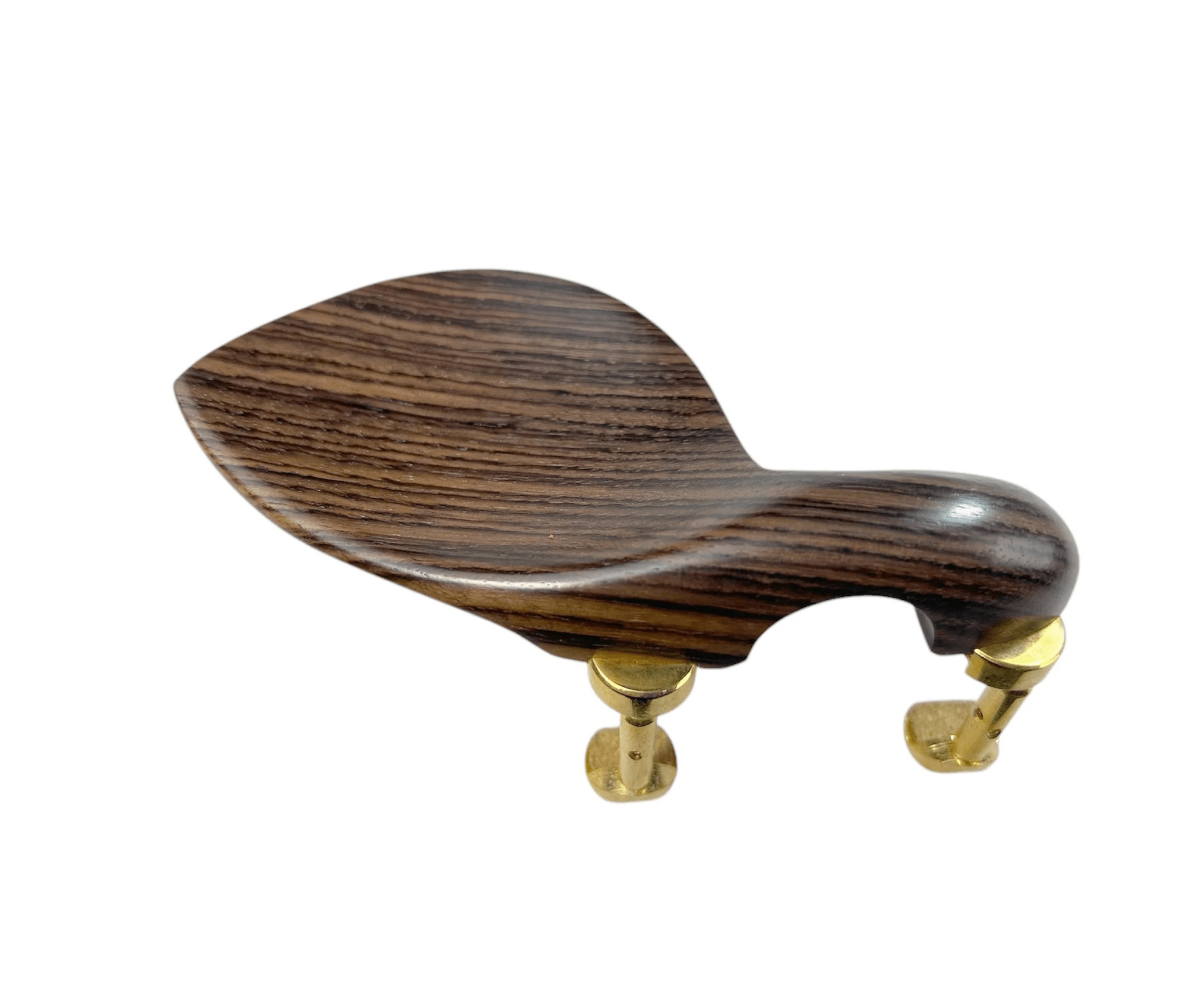 Rosewood Violin Chinrest – Hill Style with Gold-Plated Hardware