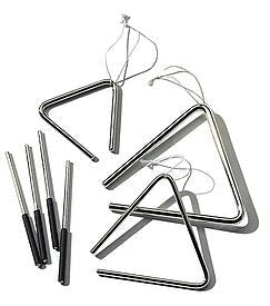 SONOR LTR10 Triangle – 4" | Orff Ensemble Percussion - AAA Band Instrument Rentals