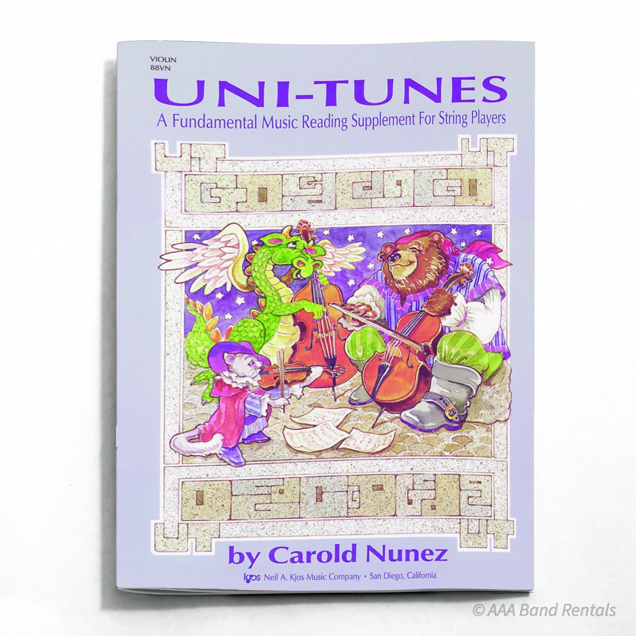 Uni-Tunes Violin Bk1 - Atelier Fine Strings