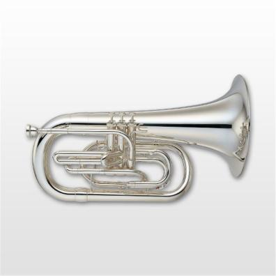 Yamaha YEP-202MSWOC Marching only euphonium - silver - AAA Band Instrument Rentals