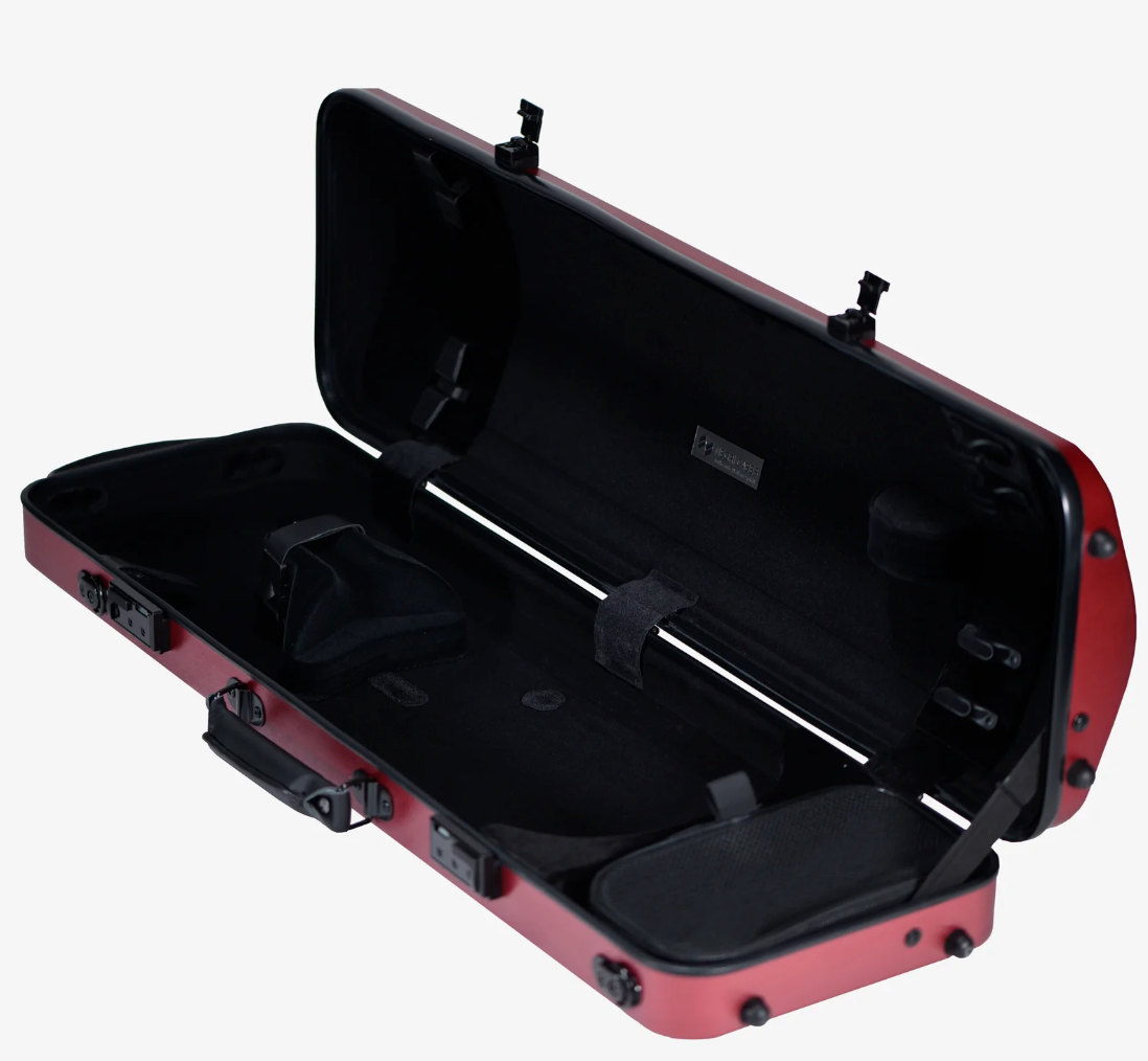 The Negri ABS Quantum case in Imperial Red "IRONMAN"