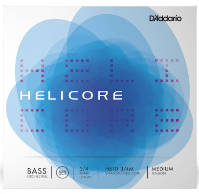 D’Addario Helicore Bass A String H613 3/4 Medium Tension | Orchestral Double Bass String
