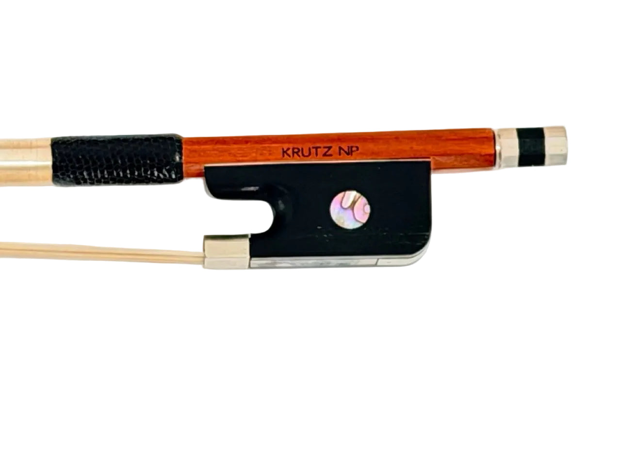 Krutz NP Cello Bow Frog Closeup