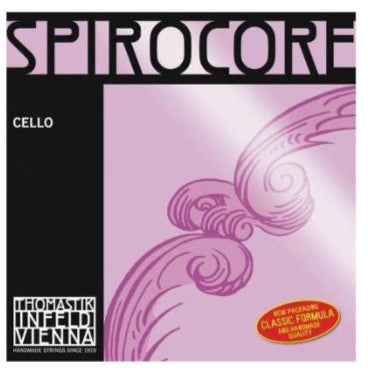 Thomastik-Infeld Spirocore Cello C String – 4/4, Medium Gauge, Tungsten Wound