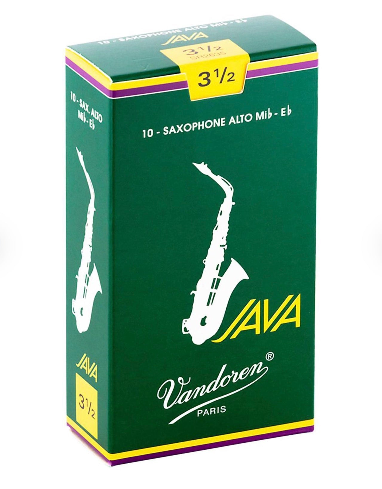 Alto Saxophone Reeds - Vandoren Java Box of 10 - AAA Band Instrument Rentals