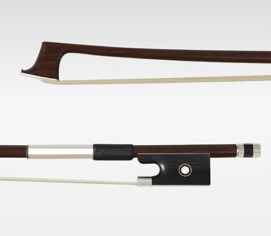 Atelier Brazilwood Violin Bow 1/2 – Full Mounted Student Bow