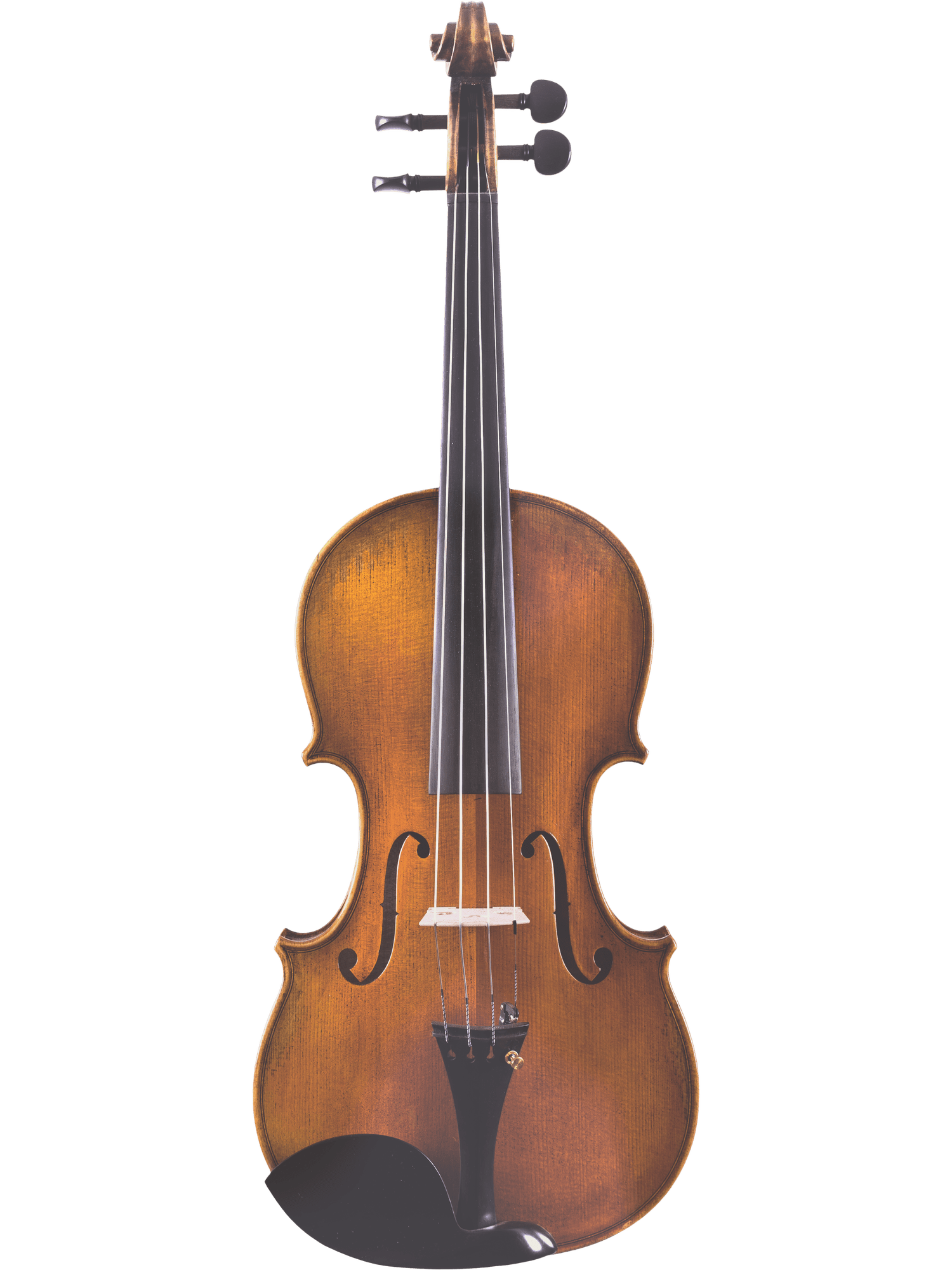 The Canzona Lorenzo Intermediate Violin Outfit features a hand-carved body with four strings, fine tuners, f-holes, and a black chin rest, shown in full view against a white background.
