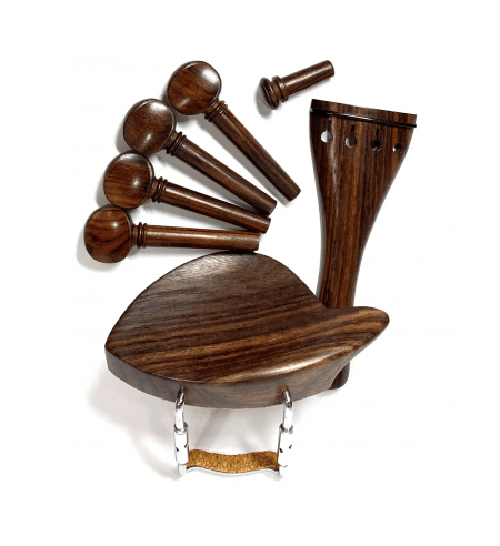 Classic Rosewood Violin Accessory Set