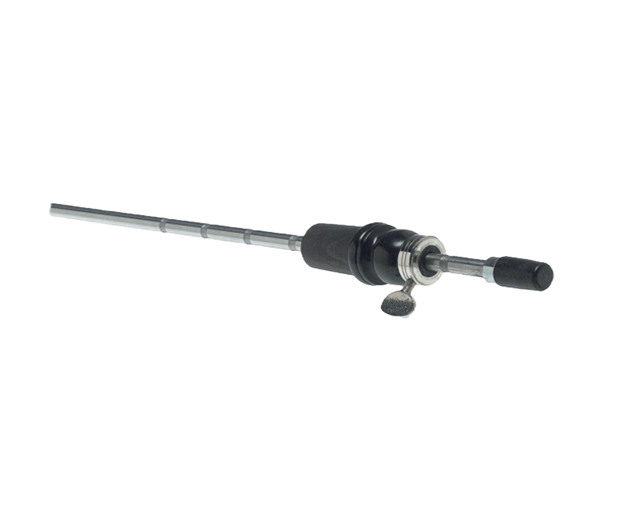 Core Bass Endpin - Ebony, Standard Model, Normal Tip - 37cm Rod Solid high-grade