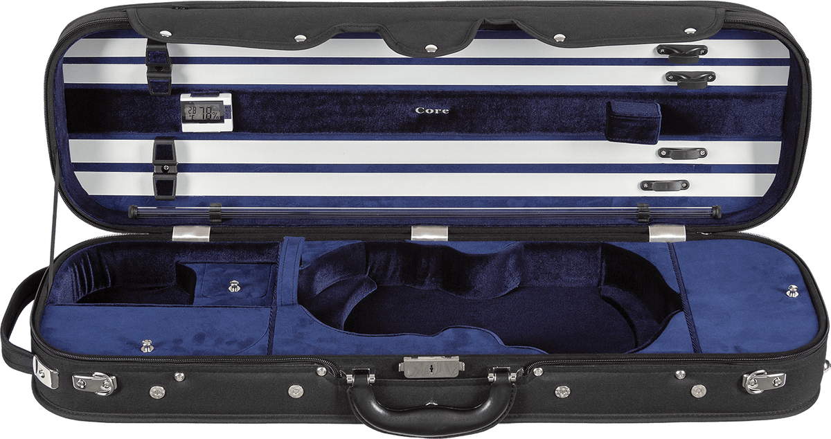 Core CC525 Violin Case w/Leopard Interior