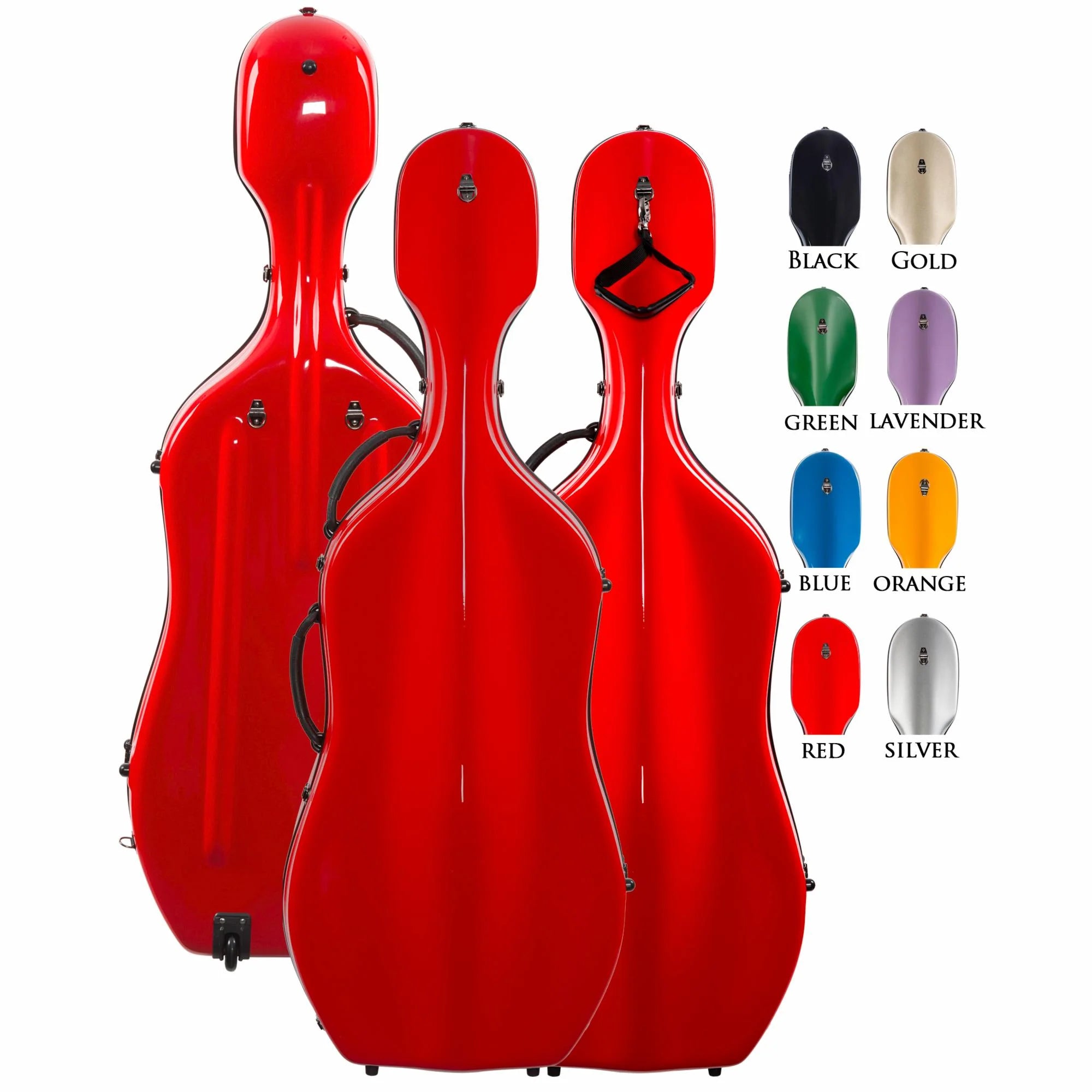 Core CC4300 Fiberglass Cello Case