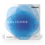 Helicore Violin Strings by D’Addario – Complete Set