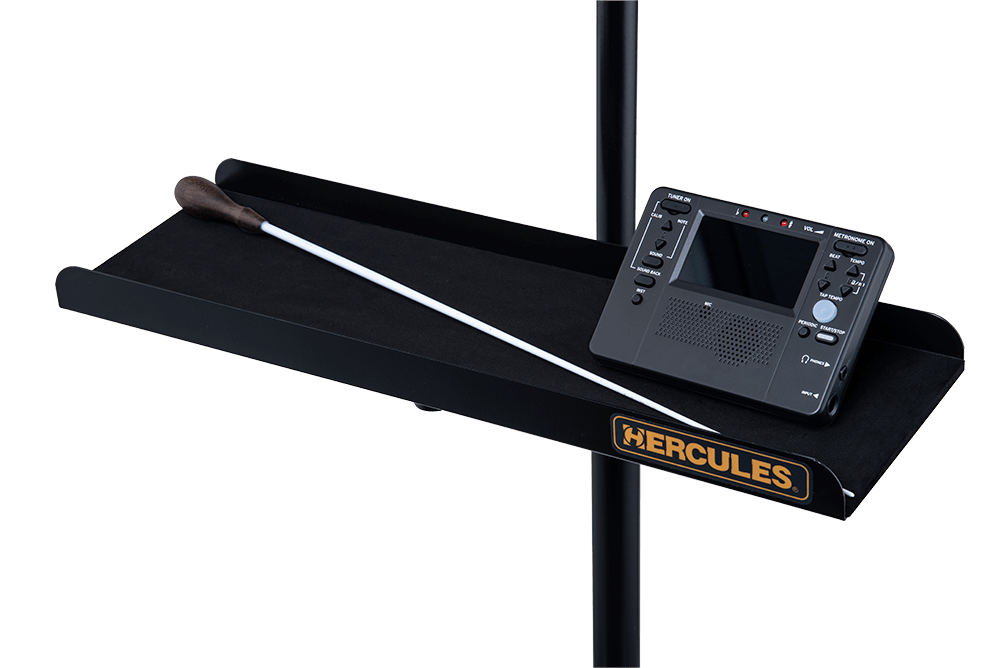 Hercules BS243B-HA103 - EZ Grip Two-Section Conductor Stand with Extended Desk