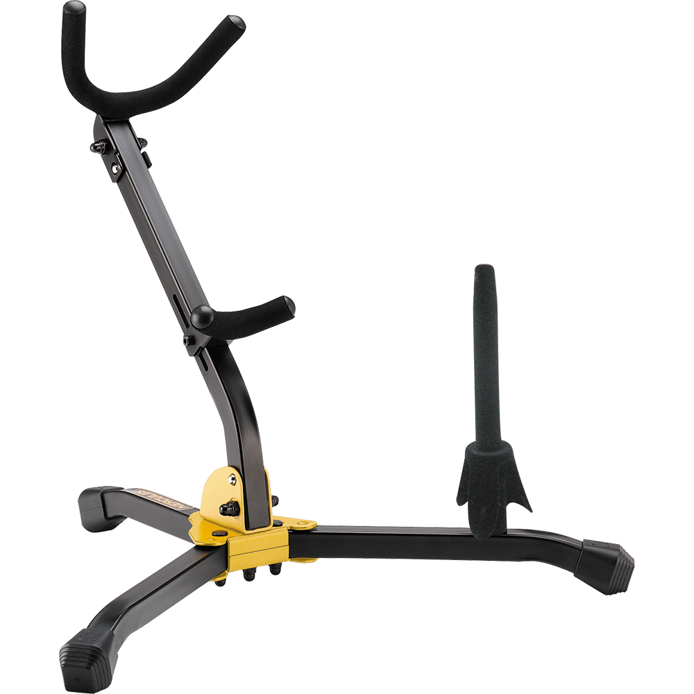Hercules DS532BB - 1 Alto/Tenor Saxophone and 1 Clarinet/Flute Stand with Bag - AAA Band Instrument Rentals