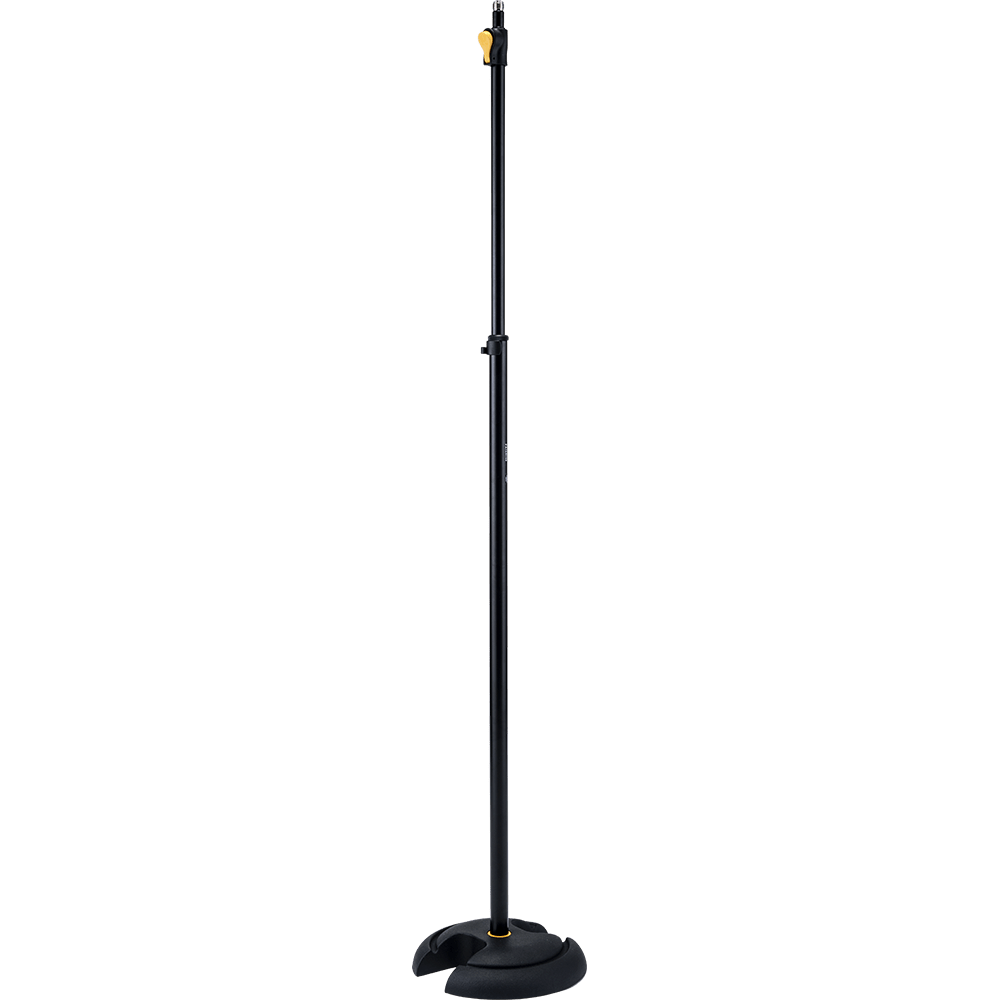 Hercules MS201BPLUS - EZ Grip H Base Microphone Stand & EZ Microphone Clip - AAA Band Instrument Rentals