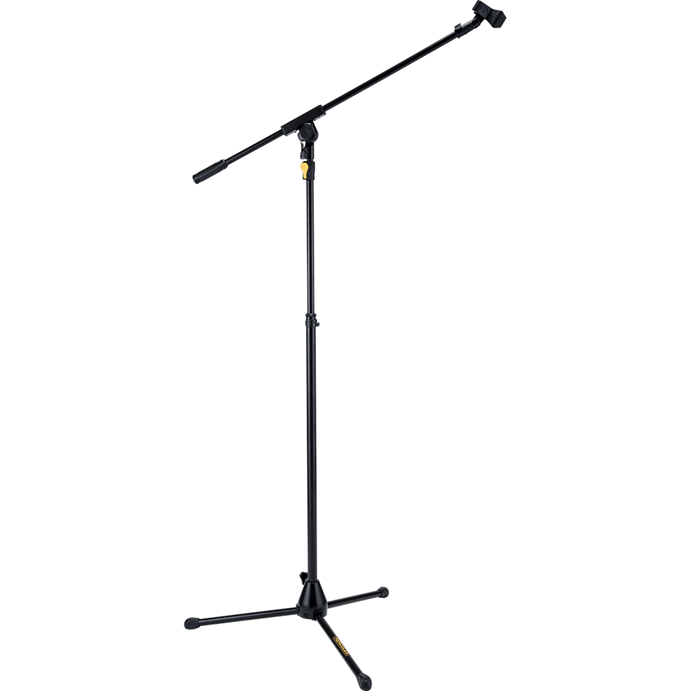 Hercules MS631BPLUS - EZ Grip Tripod Microphone Stand with Boom & EZ Microphone Clip - AAA Band Instrument Rentals