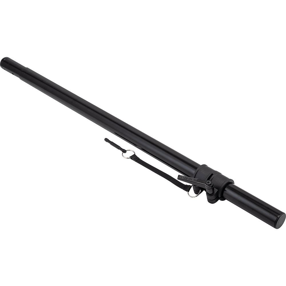 Hercules SS350B - Adjustable Subwoofer Pole with M20 Hybrid Adaptor - AAA Band Instrument Rentals