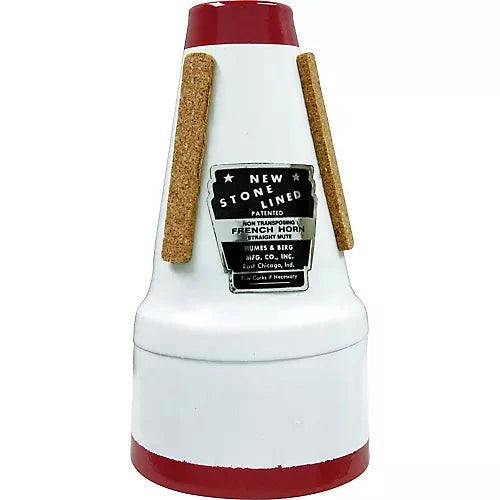 Humes & Berg French Horn Mute 121 - Stonelined Straight Mute - AAA Band Instrument Rentals
