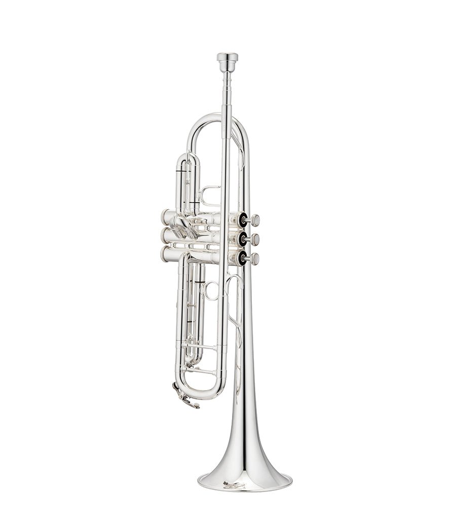 Jupiter JTR1160RSQ Step-Up Bb Trumpet – Silver-Plated - AAA Band Instrument Rentals