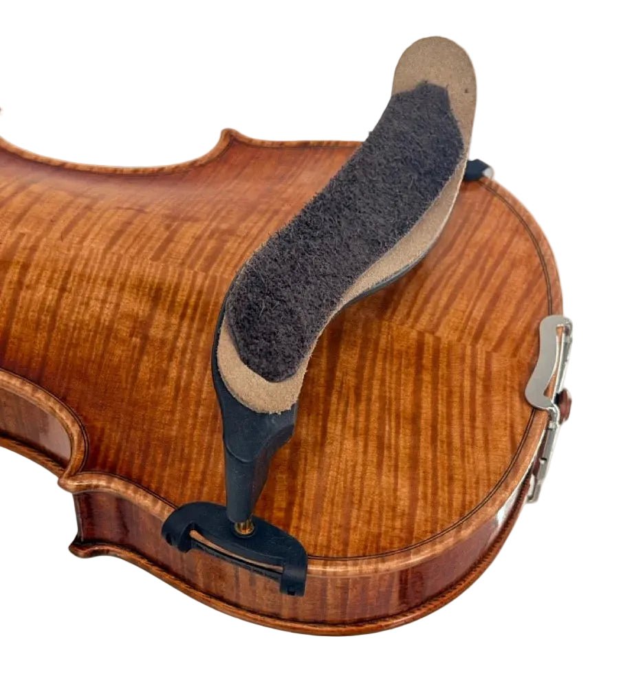 Mach One Shoulder Rest on a violin