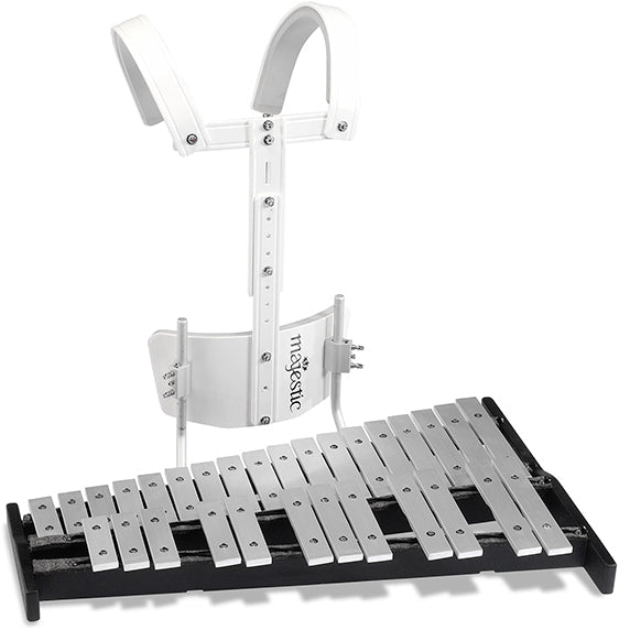 Majestic B2525A 2.5-Octave Marching Bells – Aluminum Bars with Carrier - AAA Band Instrument Rentals