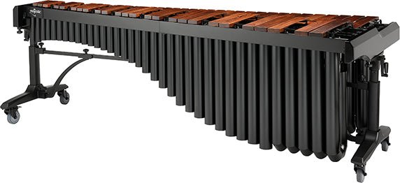 Majestic M650HB Concert Black Series 5-Octave Marimba – Honduras Rosewood Bars - AAA Band Instrument Rentals