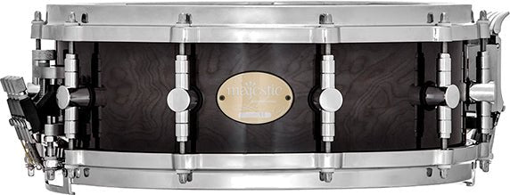 Majestic MPS1450MB Prophonic 14×5" Snare Drum – Maple Shell, Black Dawn - AAA Band Instrument Rentals